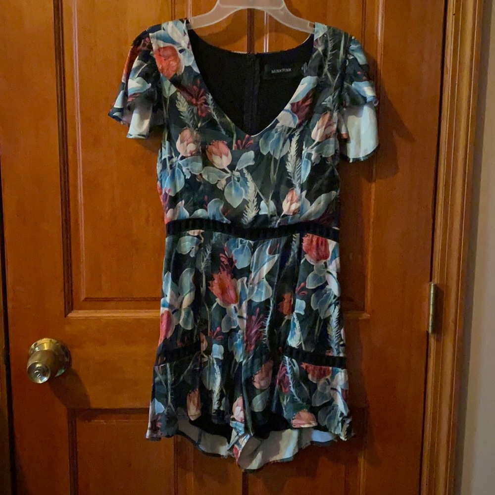 MINKPINK Floral Romper Size: XS